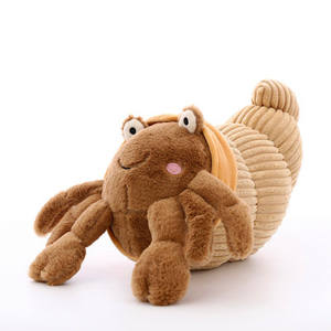 Oreiller en forme de crabe hermès mignon, Promotion en gros, jouet en peluche d'anniversaire, cadeau, Simulation d'animal marin, filet, poupée rouge - Product Image 2