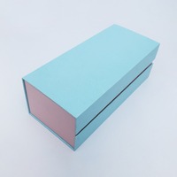 Boîte cadeau en carton rigide pliable de luxe personnalisée avec aimant