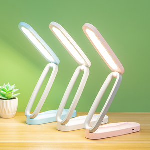 Portable USB Rechargeable Cordless <b>Desk</b> Lamp Foldable <b>Mini</b> LED Eye Night Light for Reading Foldable <b>Desk</b> - Product Image 1