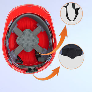 고품질 충격 방지 안전모 5리브 건설 현장 헬멧 통기성 방진 안전모 작업자용 - Product Image 2