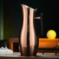 Elégant et moderne en acier inoxydable Pot à jus de fruits Bar Water and Curling Pot Tool for Parties for Bartending