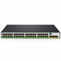 H3C S5130V2-52S-PWR-SI 48 Port Gigabit PoE+ Switch 4 10G SFP+ Uplink untuk Jaringan WiFi AP, Kamera IP, dan CCTV