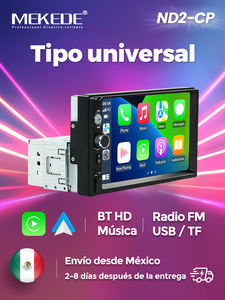 Mekede Mexique Entrepôt ND2 siete colores luz MP5 7 pulgadas 800*480 wince sistema coche reproducteur multimédia para universel - Product Image 2
