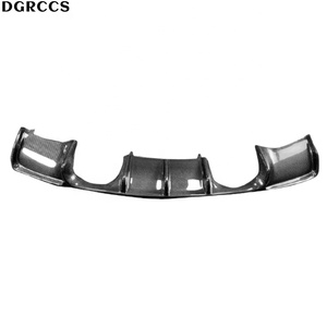 For 3 Series E92 M3 2005-2012 V Style Carbon Fiber Rear Lip Rear <b>Diffuser</b> Bumper Lip - Product Image 2