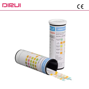 Dirui trực tuyến hỗ trợ kỹ thuật CE chứng nhận 5-thông số nước tiểu kiểm tra <span class=keywords><strong>Strips</strong></span> cho lĩnh vực y tế - Product Image 4