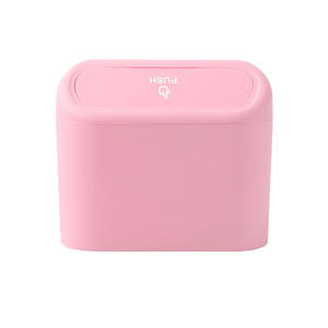 Vente en gros : Boîte de rangement et poubelle 1L pour intérieur de voiture, mini-bac à poussette avec clip de fixation pour porte ou siège, accessoire automobile - Product Image 6