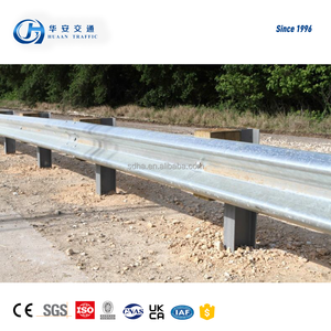 Barriere Stradali a Tre Onde per Autostrade ad Alta Velocità, Produttore di Barriere in Acciaio Zincato a Caldo - Product Image 3