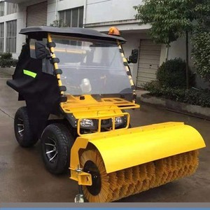 Four-<b>Wheel</b> Beach Snow Car Snow Shovel Snow Multi-Functional Road Rolling <b>Brush</b> Snow - Product Image 3
