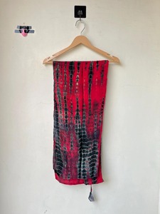 Pijama de seda hecho a mano con tinte de corbata, ropa de dormir india de verano, ropa de dormir Bohemia, pantalones de salón, pijama de seda con tinte de corbata, pijama suelto de seda para mujer - Product Image 5