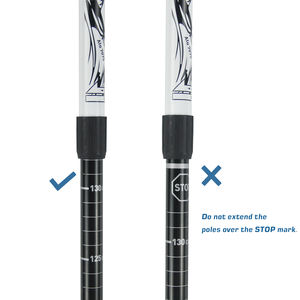 Venta caliente multifuncional Camping aluminio fibra de carbono Alpenstock antichoque <span class=keywords><strong>bastones</strong></span> de senderismo - Product Image 5