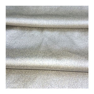 Tessuto a maglia funzionale conduttivo morbido schermante anti-radiazioni EMF/RF argento elasticizzato a 4 vie - Product Image 1