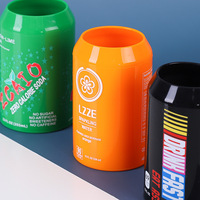 Offre Spéciale – Manchon en silicone 355 ml pour Coca-Cola, Sprite, Pepsi et Fanta – Style dissimulé – Protection antidérapante pour canettes de bière