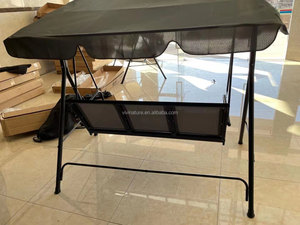 Water Resistant Frame Seat Canopy Patio <strong>Swing</strong> Chair 3-Person Seat Lounge Outdoor <strong>Garden</strong> <strong>Bench</strong> <strong>Swing</strong> - Product Image 6