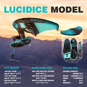Spatium 海外倉庫 カイト ウィング フォイル パッケージ カーボン インフレータブル ハイドロフォイル 水上スキー インフレータブル ウィング フォイル サーフィン ボード - Product Image 2
