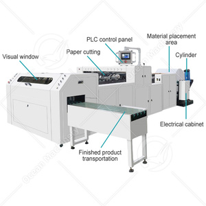 Machine Entièrement Automatique OCEAN pour la Fabrication de Papier Copie A4, Machine de Coupe et d'Emballage de Papier A4 à Petite Échelle - Product Image 2