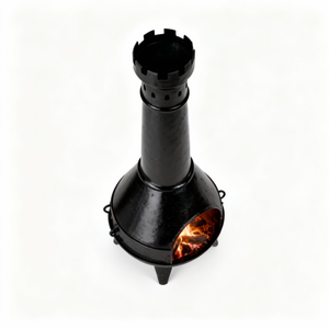 Foyer extérieur en forme de château d'Irlande avec cheminée pour les passionnés d'histoire irlandaise et les propriétaires de chalets, idéal pour le jardin - Product Image 6