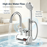Robinet d'eau chaude électrique instantané HAILIJING 3000W, robinet chauffant pour cuisine et salle de bain, classe d'étanchéité IPX4