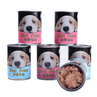 Boîte de conserve pour animaux de compagnie de qualité alimentaire, personnalisée, pour nourriture pour chiens et chats, en métal avec couvercle
