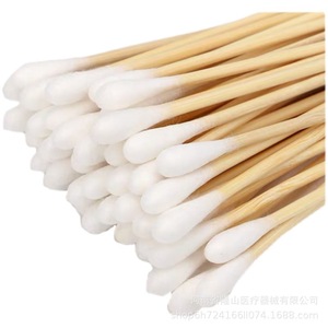 <strong>ESound</strong> Med Medical Cotton Swabs 20cm Sterile Degreased Large Head For Obstetrics And Gynecology 10pcs Per Pack - Product Image 4