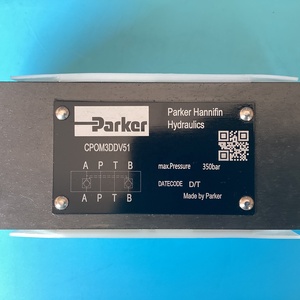 Válvulas de placa tipo sándwich hidráulicas CPOM3DDV CETOP 05 D05 operadas por piloto de 350 bar para prensas hidráulicas - Product Image 2