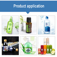 Ligne de production de remplissage de liquide de bureau entièrement automatique pour bouteilles de boissons remplissant l'équipement d'étiquetage de capsulage