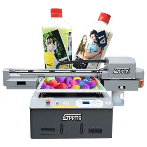 spring factory sale 6090 UV Printer Inkjet Flat Bed UV Led Printing Machine Cheap Small A1 Varnish Digital Flatbed UV Printer