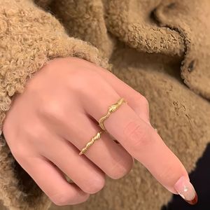 Anillo de Serpiente de Plata de Ley S925, Color Oro y Plata, Diseño del Zodiaco Animal, Joyería para el Dedo Índice, Unisex, Uso Diario - Product Image 2