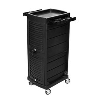 Styliste professionnel chariot roues Salon Mobile chariot de coiffure organisateur de stockage Durable moderne fer métal salon