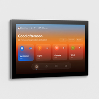 Tableta de Control para Hogar Inteligente con Android 16 OS, Tableta de Pared PoE de 10 Pulgadas 4G LTE con Montaje Seguro con Tornillos
