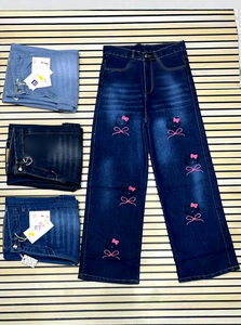Jeans <span class=keywords><strong>Skinny</strong></span> a Vita Alta da <span class=keywords><strong>Donna</strong></span>, Traspiranti, con Motivi Floreali o Tinta Unita, <span class=keywords><strong>Pantaloni</strong></span> in Denim Casual per l'Estate e l'Uso Quotidiano - Product Image 5