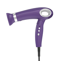 Sèche-cheveux ionique haute vitesse 110000 tr/min Sèche-cheveux professionnels Ajuster la température Sèche-cheveux pour hommes et femmes