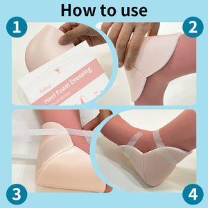 Cerotto in schiuma poliuretanica non adesiva per ulcere mediche, escare, <span class=keywords><strong>ustioni</strong></span> e zone di pressione, per uso transfrontaliero - Product Image 3