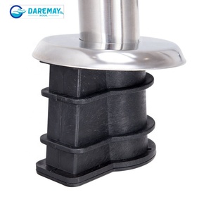 Bán Buôn Chống-Trượt Thép Không Gỉ Sàn Thang Cho Hồ Bơi 3-Bước Lan Can Thang - Product Image 6