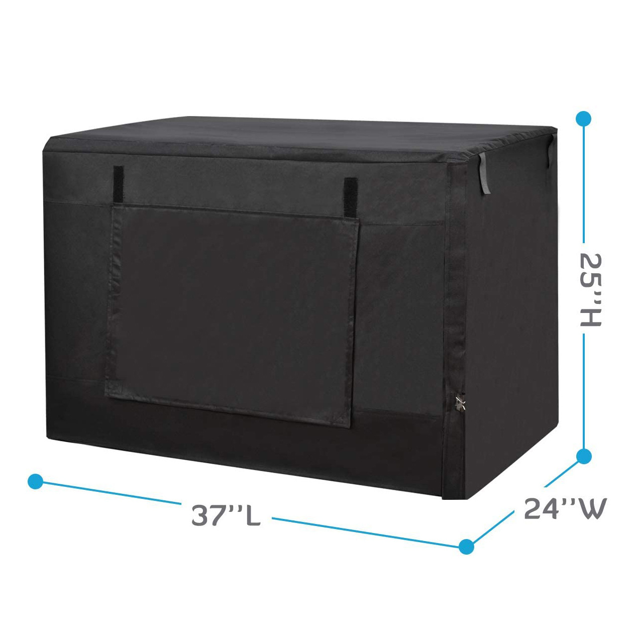 1.3kg Warm Rain Waterproof Dog Cage Cover 54 Dog Crate Cover 50cm X 40cm X 40cm
