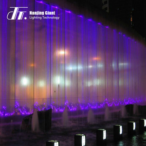 10w RGB Color Changing Led <strong>Fibre</strong> <strong>Optic</strong> Curtain <strong>Light</strong> Waterfall Lighting - Product Image 2