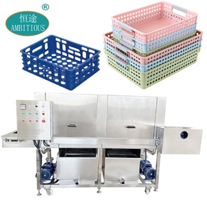 Laveuse de paniers commerciaux en plastique pour le nettoyage de caisses, <span class=keywords><strong>bacs</strong></span> et palettes industrielles - Product Image 1