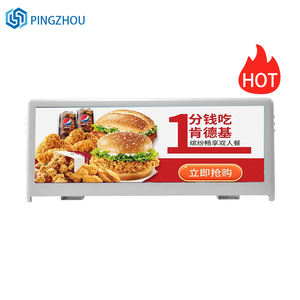 Tetto del Taxi Display a LED per affissioni auto schermo programmabile 4 gp2.5 p5 Video per esterni per auto illuminate Display sul tetto del Taxi - Product Image 4