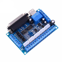 Carte de dérivation de l'adaptateur d'interface de pilote de moteur pas à pas CNC Mach3 avec câble USB
