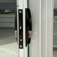 Porte coulissante en verre aluminium Porte coulissante en plexiglas avec norme AS2047