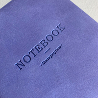 Carnet de notes A6 en cuir PU gaufré, 80 feuilles, pour agenda, journal de voyage, exercices d'écriture et planificateur de réunions - Vente en gros