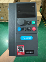 M-driver VFD VSD Monophasé 220V / Triphasé 380V 0.75KW 1.5KW 2.2KW 4KW Variateur de Fréquence avec Contrôle Vectoriel AC Drive
