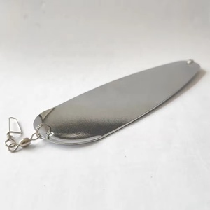 Cuillères de <span class=keywords><strong>pêche</strong></span> artificielles rigides de 4,5, 5,5 et 7 pouces, vierges, <span class=keywords><strong>pour</strong></span> <span class=keywords><strong>la</strong></span> <span class=keywords><strong>pêche</strong></span> <span class=keywords><strong>à</strong></span> <span class=keywords><strong>la</strong></span> traîne, avec émerillon, <span class=keywords><strong>pour</strong></span> eau douce - Product Image 4