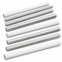 Tuyaux de stores en acier galvanisé 17 mm 25 mm 38 mm pour stores enrouleurs et stores zébrés, longueur personnalisée