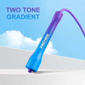 Cuerda para Saltar de Velocidad de PVC de 5mm/6mm con Logotipo Personalizado, Gradiente Colorido y Pesado para Entrenamiento Fitness y Ejercicio - Product Image 2