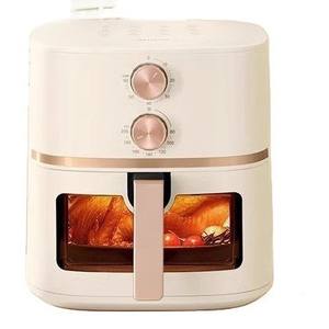 Freidora de Aire Midea 5.8L Eléctrica Todo en Uno, Horno de Cocción Visual sin Necesidad de Voltear, con Revestimiento Cerámico, Cocción Rápida, Fácil de Limpiar - Product Image 1