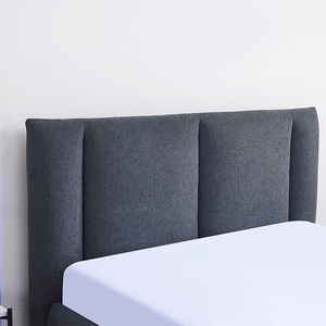 fabric upholstered modern wooden bunk luxury <b>queen</b> ottoman full king <b>size</b> double <b>beds</b> <b>frame</b> with storage box 180x200 - Product Image 6