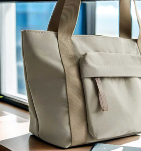 Bolsas de Compras de Lona para Mujer con Logotipo Impreso Personalizado, Bolsa de Lona con Cordón, Bolsa de Algodón Orgánico Personalizada con Bordado - Product Image 6