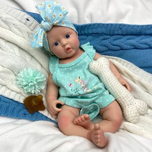 Muñeca Reborn Rsg De 17 Pulgadas Con Cuerpo De Vinilo Realista Desde 3