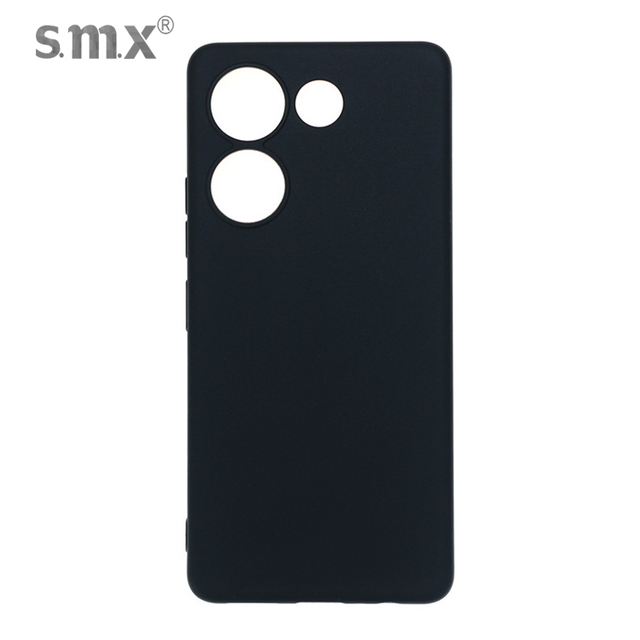 2023 New Model Wholesale Black Matte TPU Cases Soft Frosted Back Cover Silicone Mobile Phone Case for Tecno Camon 20 / 20 Pro 4G