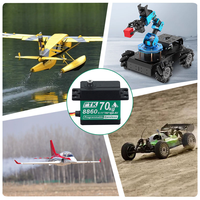 Servo PTK 8860 MG-D 70KG étanche, servo de direction RC, engrenage tout métal, servo numérique sans balais pour UAV, aile fixe, couple élevé